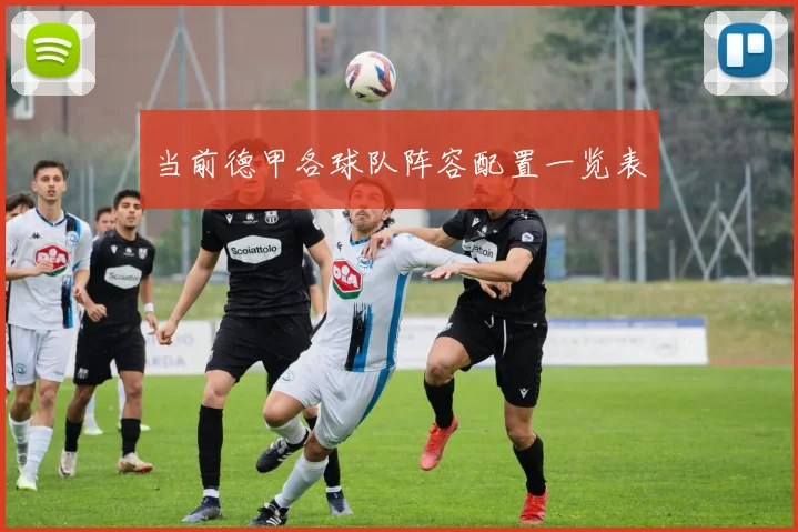 当前德甲各球队阵容配置一览表